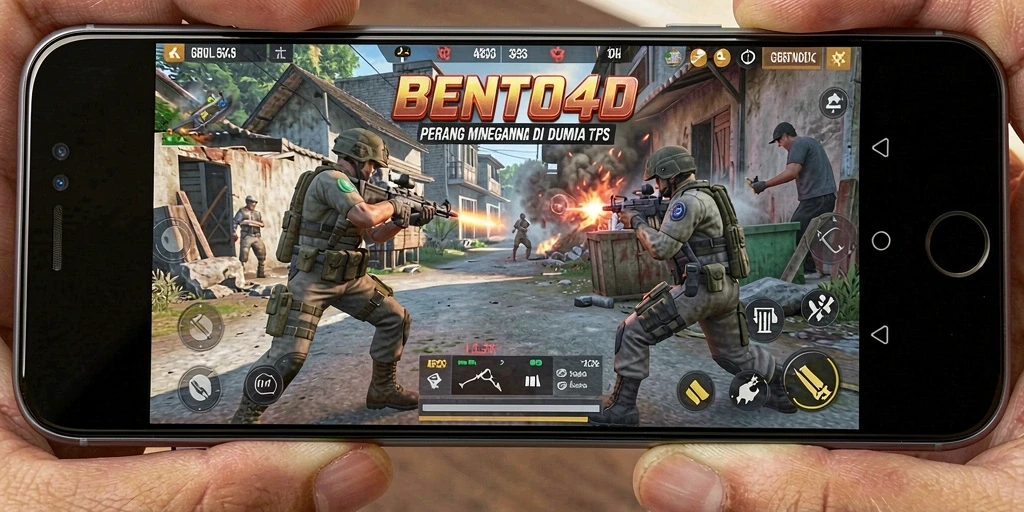 Tampilan menakjubkan dari gameplay BENTO4D yang seru.