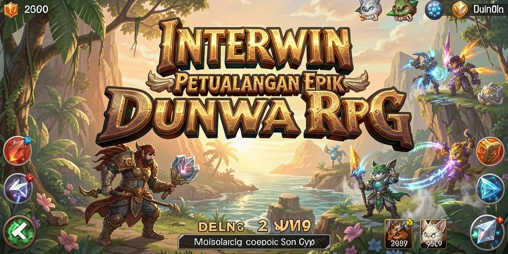 Tampilan gameplay INTERWIN yang mendebarkan dan penuh aksi RPG.
