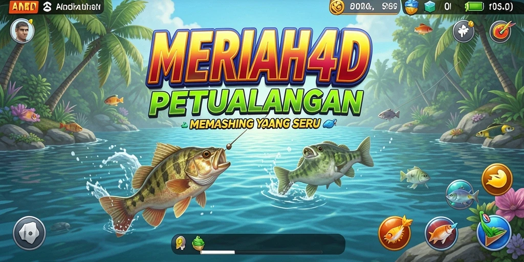 Tangkapan ikan yang mengesankan dalam gameplay MERIAH4D.