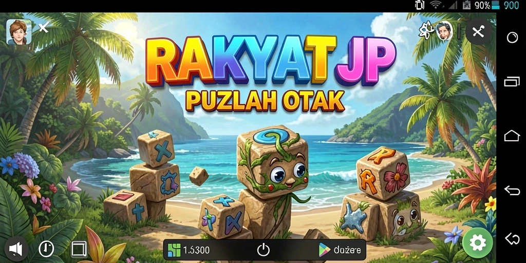 Screenshot gameplay RAKYATJP dengan tantangan Puzzle yang menarik.